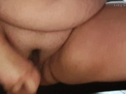 BBW cummed on rubber cock after masturbating 15/16