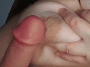 BBW cummed on rubber cock after masturbating 4/16