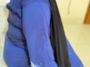 Hijab Muslim Arab Big Ass & Huge Boobs Maid Gets Hot & Undress Her Burqa & Hijab & Fucking Sex Toy 11/16