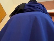 Hijab Muslim Arab Big Ass & Huge Boobs Maid Gets Hot & Undress Her Burqa & Hijab & Fucking Sex Toy 4/16