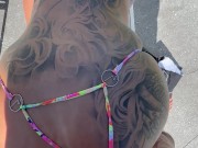 Couldn’t resist had to fuck her while tanning 11/16