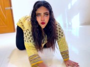 Hot Mom Stuck Under Stepson's Bed When She clean His Room! 5/16