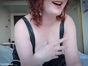 LOCKTOBER | Sweet Leather Femdom Talks You into CHASTITY 2/16