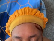 “NUT ALL OVER MY FACE DADDY” Sloppy DEEPTHROAT & Handjob 10/16