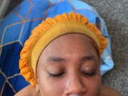 “NUT ALL OVER MY FACE DADDY” Sloppy DEEPTHROAT & Handjob 12/16