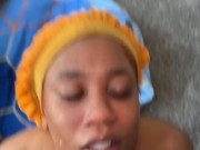 “NUT ALL OVER MY FACE DADDY” Sloppy DEEPTHROAT & Handjob 6/16