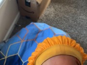 “NUT ALL OVER MY FACE DADDY” Sloppy DEEPTHROAT & Handjob 9/16