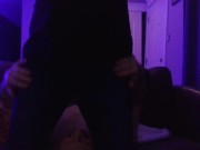 Sex on couch with young cam model couple 5/16