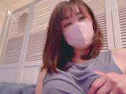 【無修正】本編無修正！ヨガウェア バイブ オナニー ガラステーブルの下から撮影してみた 4/16