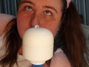 Filthy BBW Cums Hard In Cute Outfit