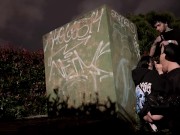 ME FOLLO A MI HERMANASTRA EN LA CALLE POR LA NOCHE SIN QUE NADIE NOS VEA - EXLOVERX 6/16