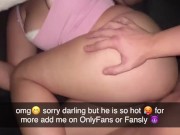 I fuck my fitness trainer and send it to my tiny boyfriend on Snapchat how hot I'm cheating 14/16