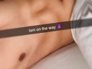 I fuck my fitness trainer and send it to my tiny boyfriend on Snapchat how hot I'm cheating 9/16