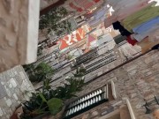 Public Blowjob with feet and socks in the street 3/16