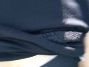 Public boob show before gardener made me cum 10/16