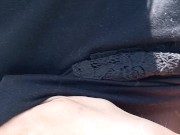 Public boob show before gardener made me cum 5/16