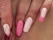 Close up pussy orgasm, sensitive clitoris and orgasm 13/16