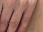 Close up pussy orgasm, sensitive clitoris and orgasm 2/16