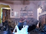 Teen friends Britney Stevens and Larin Lane have threesome sex 1/16