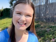 Real Teens - Sexy Teen Ava Marina Does Her First Ever Porn Casting Scene 1/16