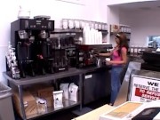 At the bar the beautiful and slutty Nautica Thorn does the full service 1/16