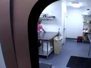 At the bar the beautiful and slutty Nautica Thorn does the full service 2/16