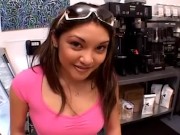 At the bar the beautiful and slutty Nautica Thorn does the full service 3/16