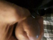 Very horny watch me stroke my cock and cum. 14/16