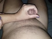 Jerking my husband after suck my pussy 15/16