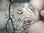 Jerking my husband after suck my pussy