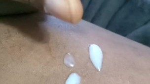 BBC Cumshot and Masturbation