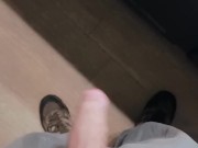 Edging until I go camping. Hard cock just wants to cum 12/16