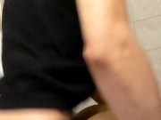 Couldn't resist sneaking another go with bro's toy pussy