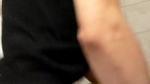 Couldn't resist sneaking another go with bro's toy pussy