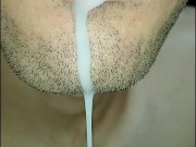 tongue, saliva, lengua , sloopy, sucking, escupir fetish,  babeante primer plano, semen fluyendo 16/16