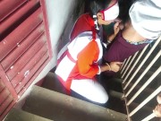 लड़की स्कूल की सीढ़ियों में चुद गयी क्लासमेट से 5/16