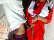 लड़की स्कूल की सीढ़ियों में चुद गयी क्लासमेट से 7/16