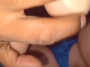 Fucking the neighbor's wife I cum inside her pussy 12/16