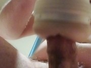 Having fun with my Riley Reid fleshlight 16/16