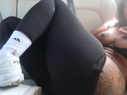 The Return of Car Chronicles Ep 2 | Wet Tits, Dirty Talk & Pussy Gushing Squirt in Backseat - Risky! 13/16