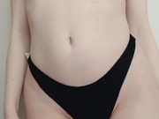 Sexy striptease and pussy play 4/16