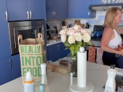 Masturbating with stuff I got shopping and flashing in my car 3/16