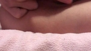 Close video virgin girl Masturbating