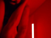 Thin Tattooed Brunette Endures Multiple Squirting Orgasms in BWC POV 8/16