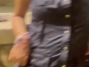 Horny wife promenade strip down while strangers walking around. 14/16