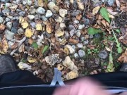 Pee Desperation With Masturbation Attempt But It Was Too Cold Outside For My Cock To Get Hard