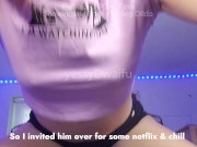 Hot & Hairy Waifu Fucking a Fan for the first time! 2/16