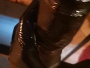 Huge black dildo 14/16