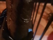 Huge black dildo 15/16