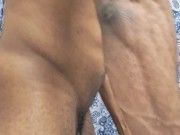 ALMOST CAUGHT Breeding My Fleshlight By Roomate Huge Cumshot 14/16